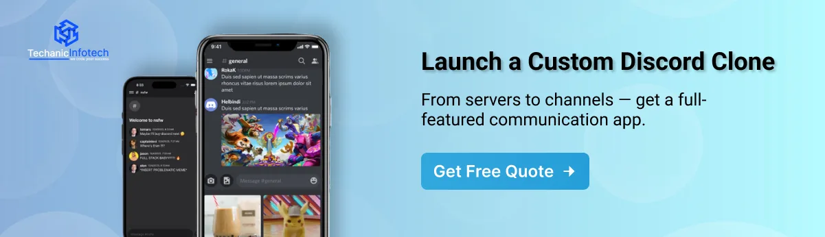 develop a Custom Discord Clone CTA